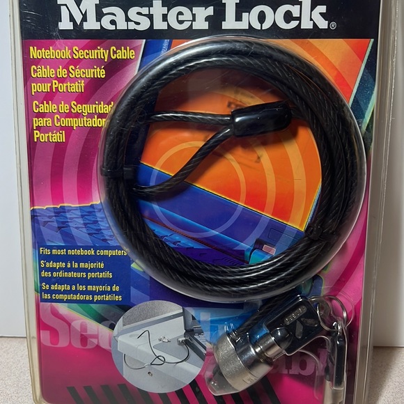 Master Lock Notebook security cable - Picture 2 of 3